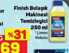 FİNİSH BULAŞIK MAKİNESİ TEMİZLEYİCİ 250 ML